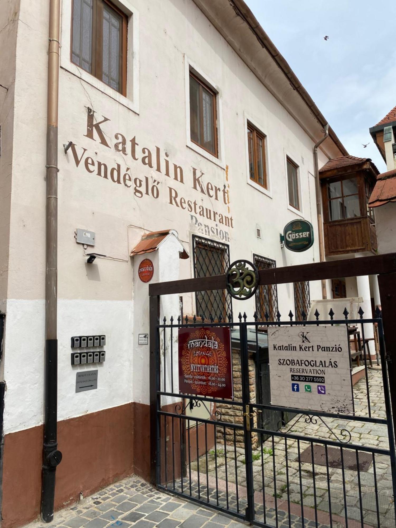 Katalinkert Panzio Bed and Breakfast Győr Eksteriør billede